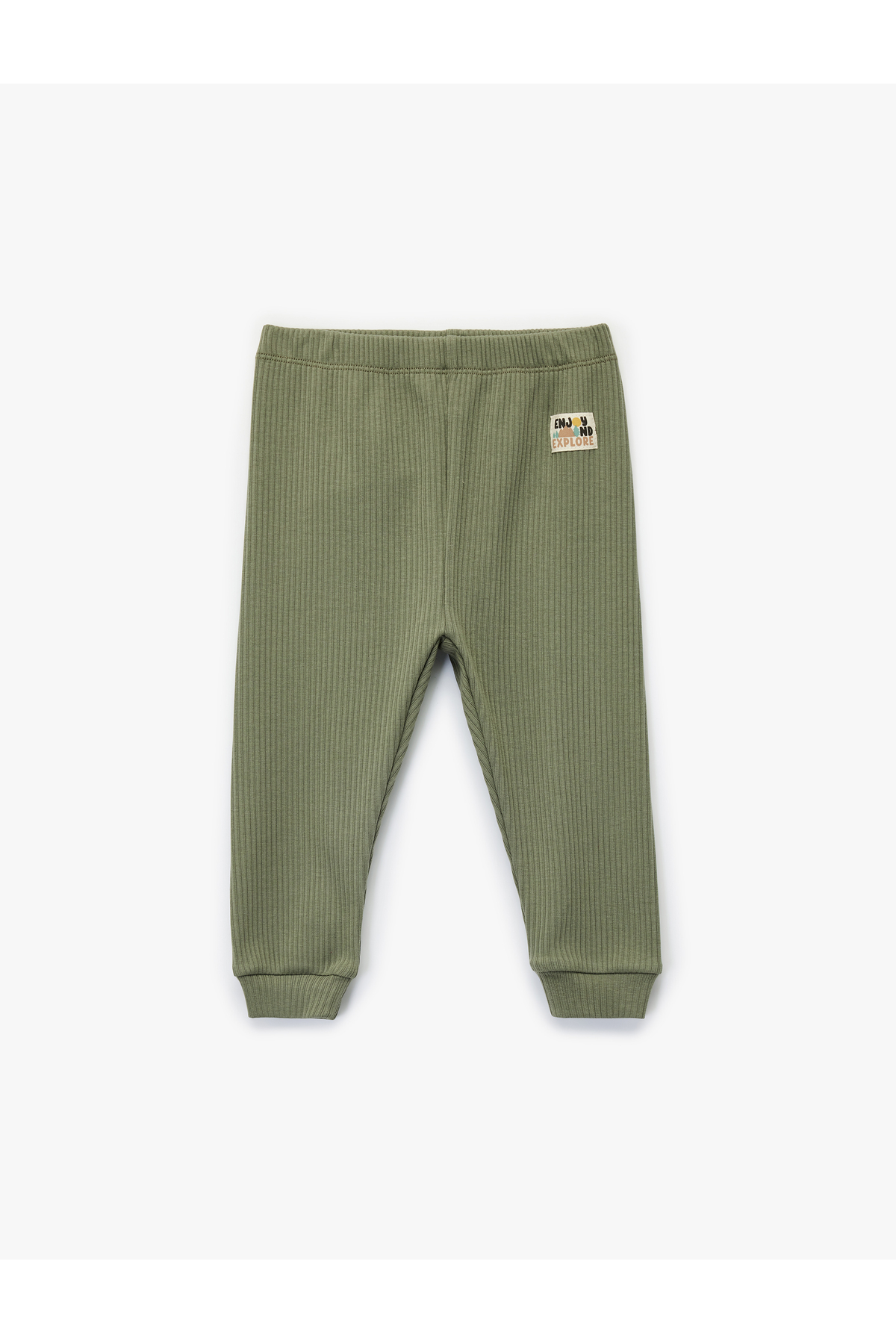 Ribanalı Beli Lastikli Basic Jogger Eşofman Altı