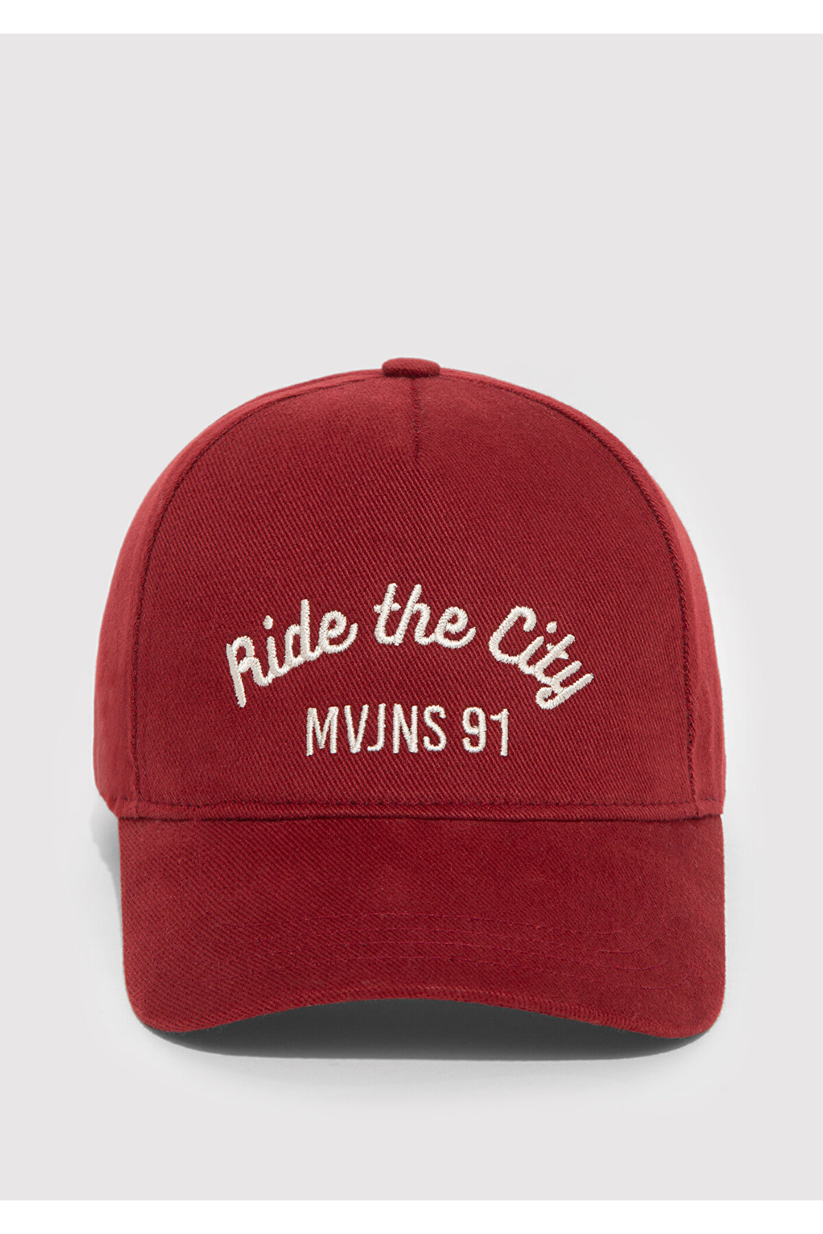 Ride The City Nakışlı Kırmızı Şapka 0911925-70477