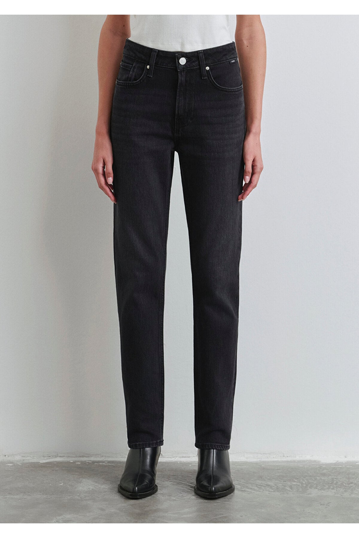 Rockstar Iconic Koyu Gri Smoke Jean Pantolon 1010762-90529