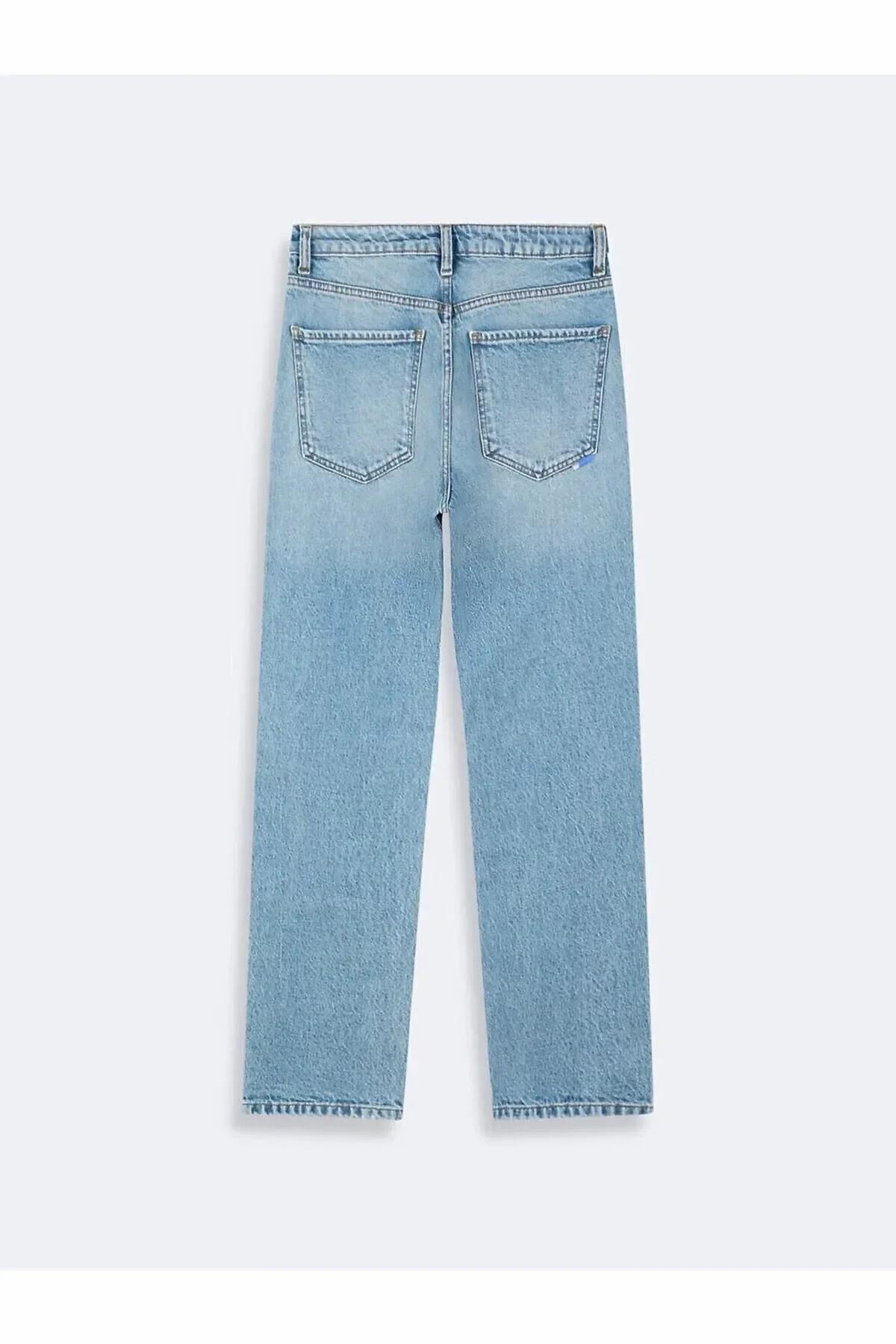Ronna B Vallona Wash Kadın Jean Pantolon