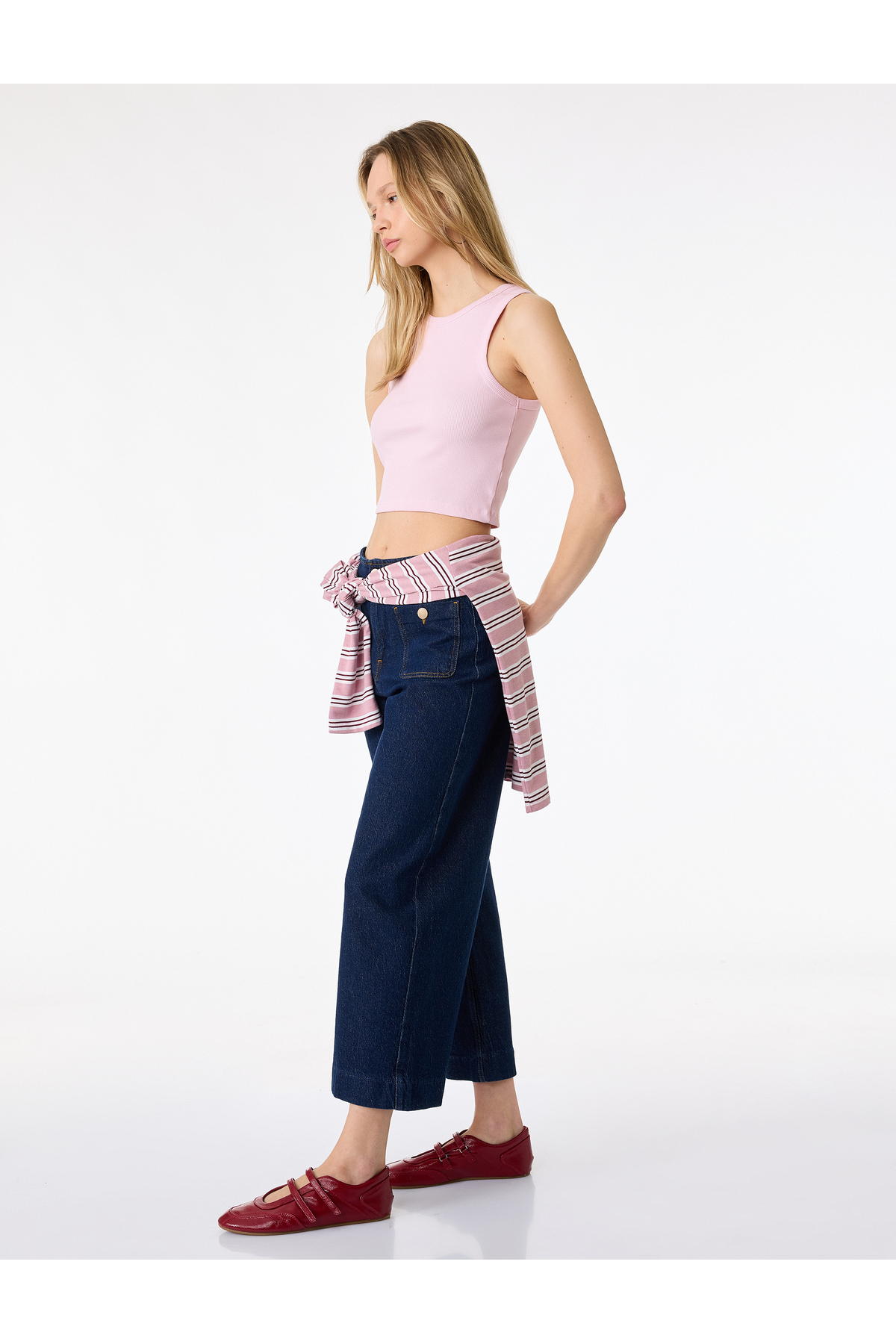 Sandra Culotte Jeans Pantolon