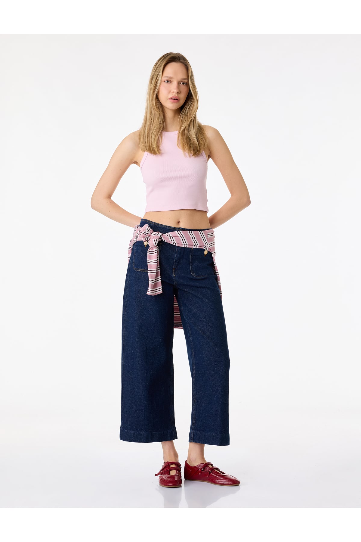 Sandra Culotte Jeans Pantolon