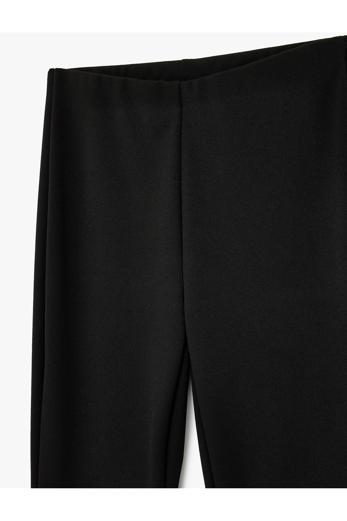 Scuba Kumaş Slim Fit İspanyol Paça Tayt