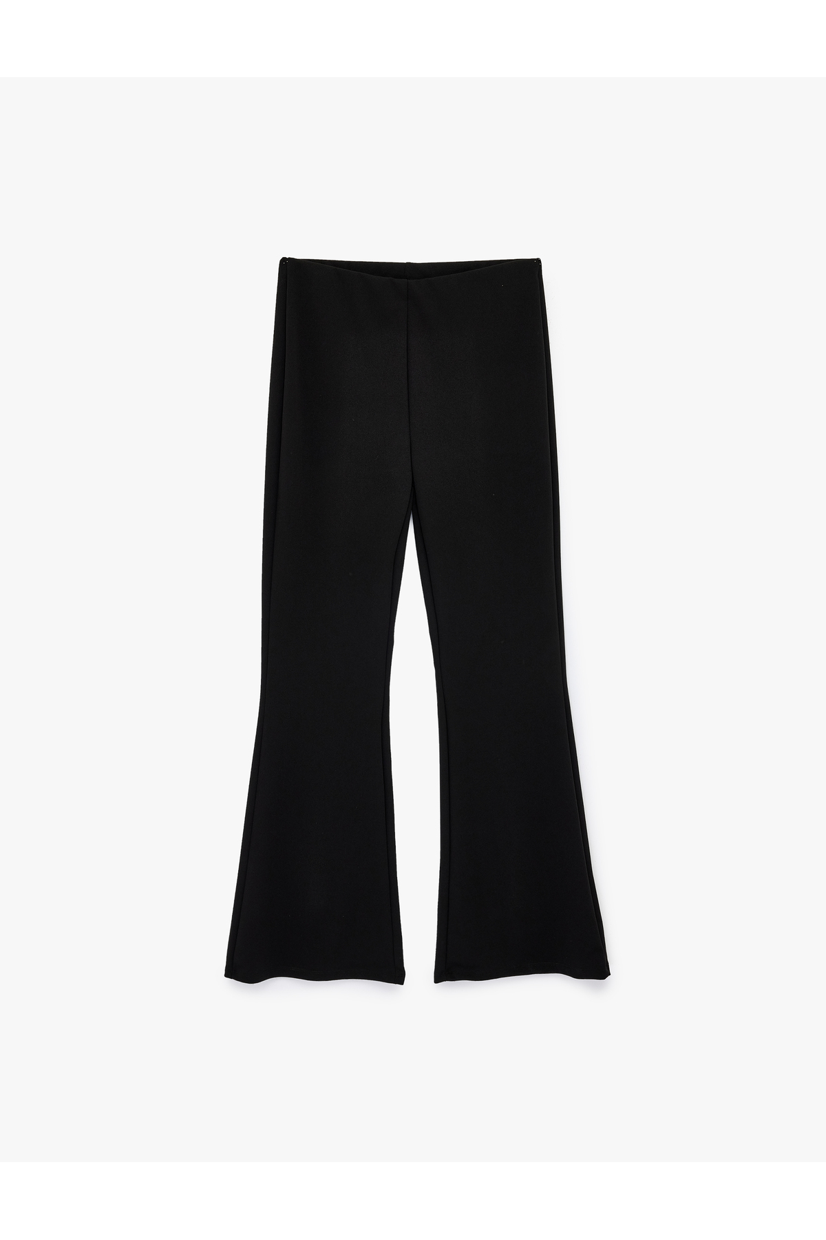 Scuba Kumaş Slim Fit İspanyol Paça Tayt