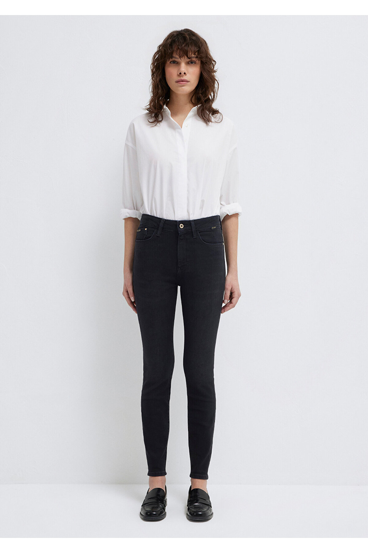 Serenay Gold Premium Antrasit Smoke Jean Pantolon 100980-82211