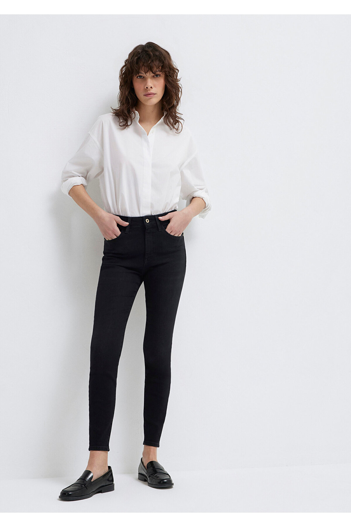 Serenay Gold Premium Antrasit Smoke Jean Pantolon 100980-82211