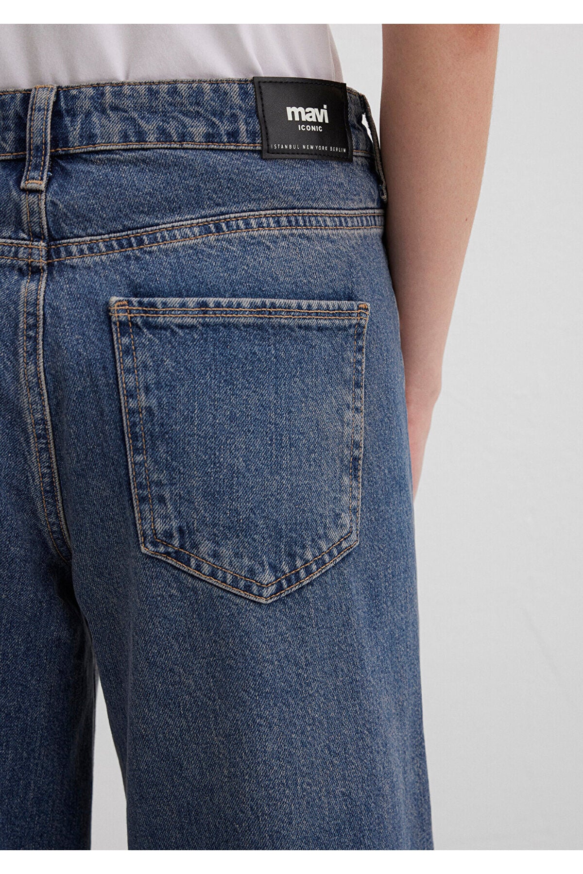 Siena Iconic Puslu Indigo Mavisi Jean Pantolon 1010763-88582