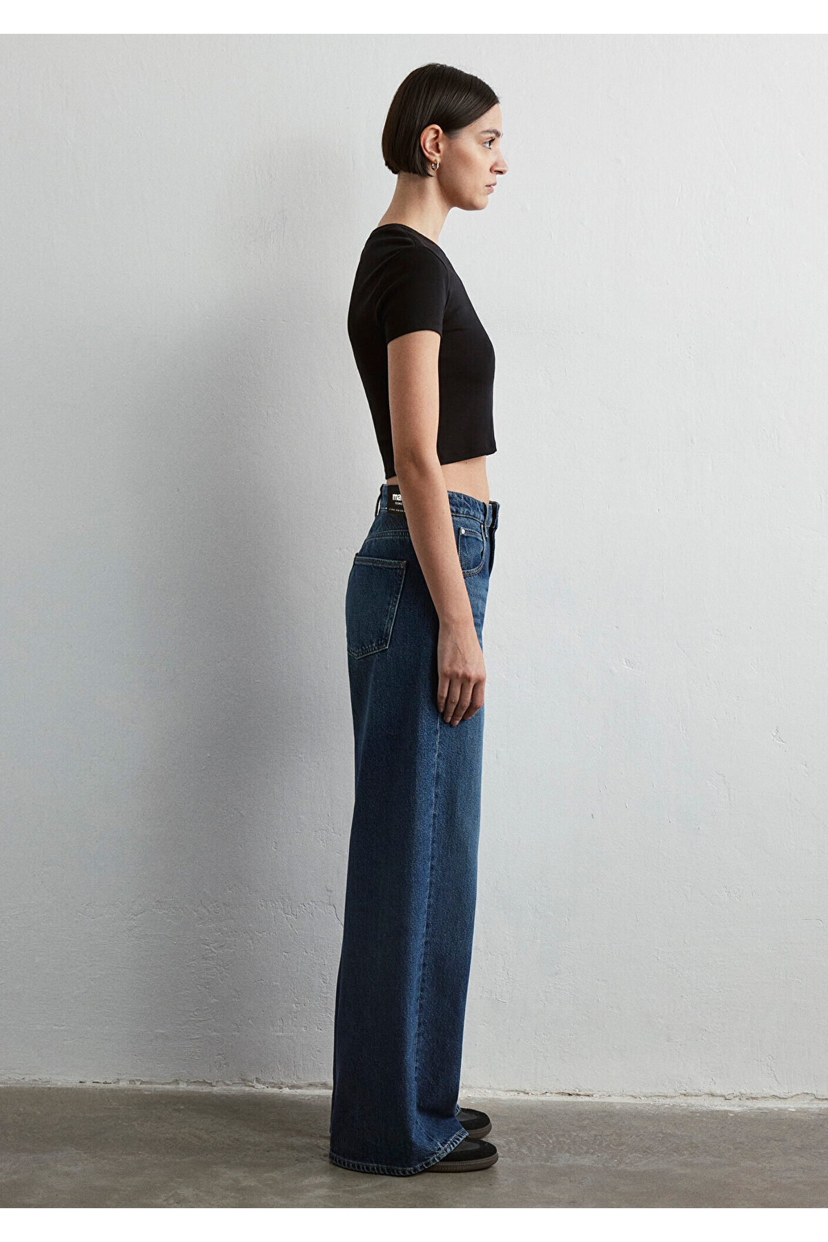 Siena Iconic Puslu Koyu Jean Pantolon 1010763-87748