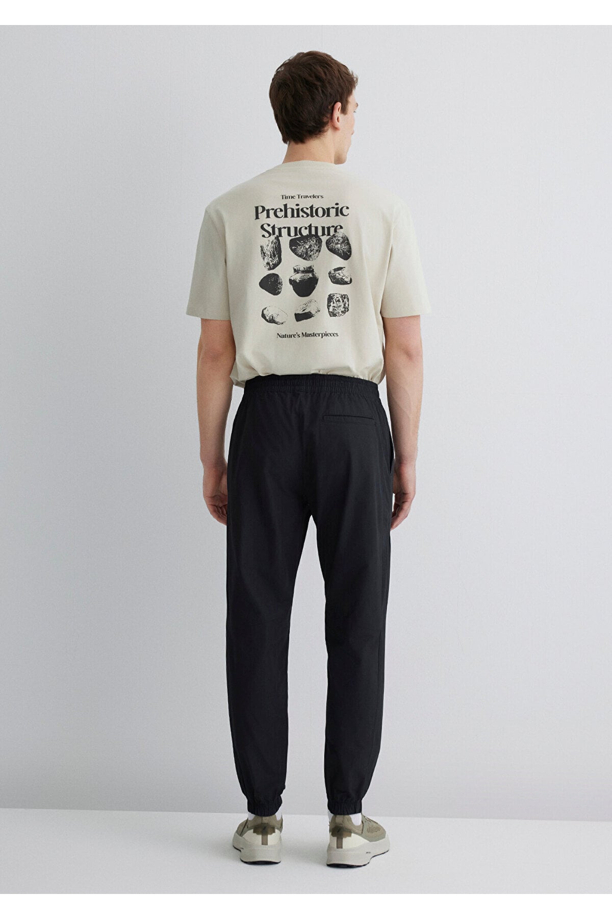 Siyah Jogger Pantolon 0010272-900