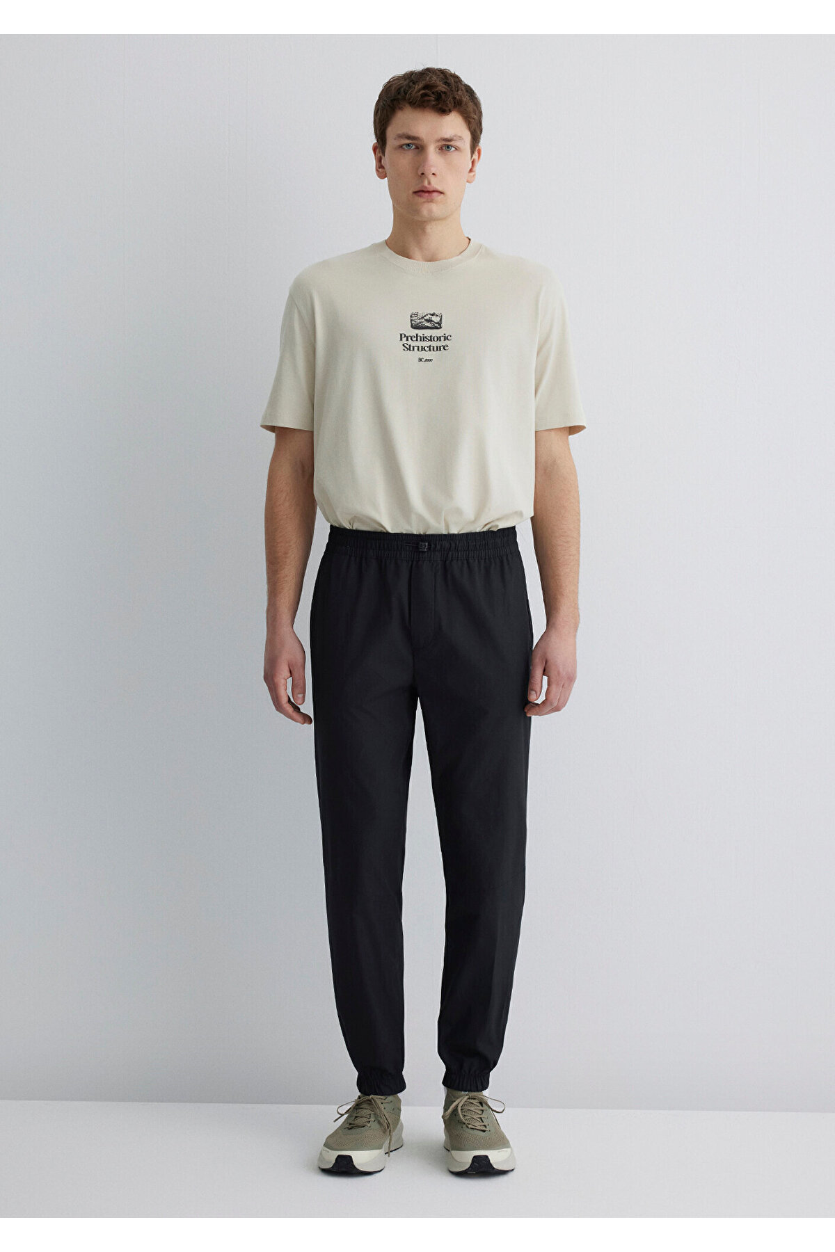 Siyah Jogger Pantolon 0010272-900