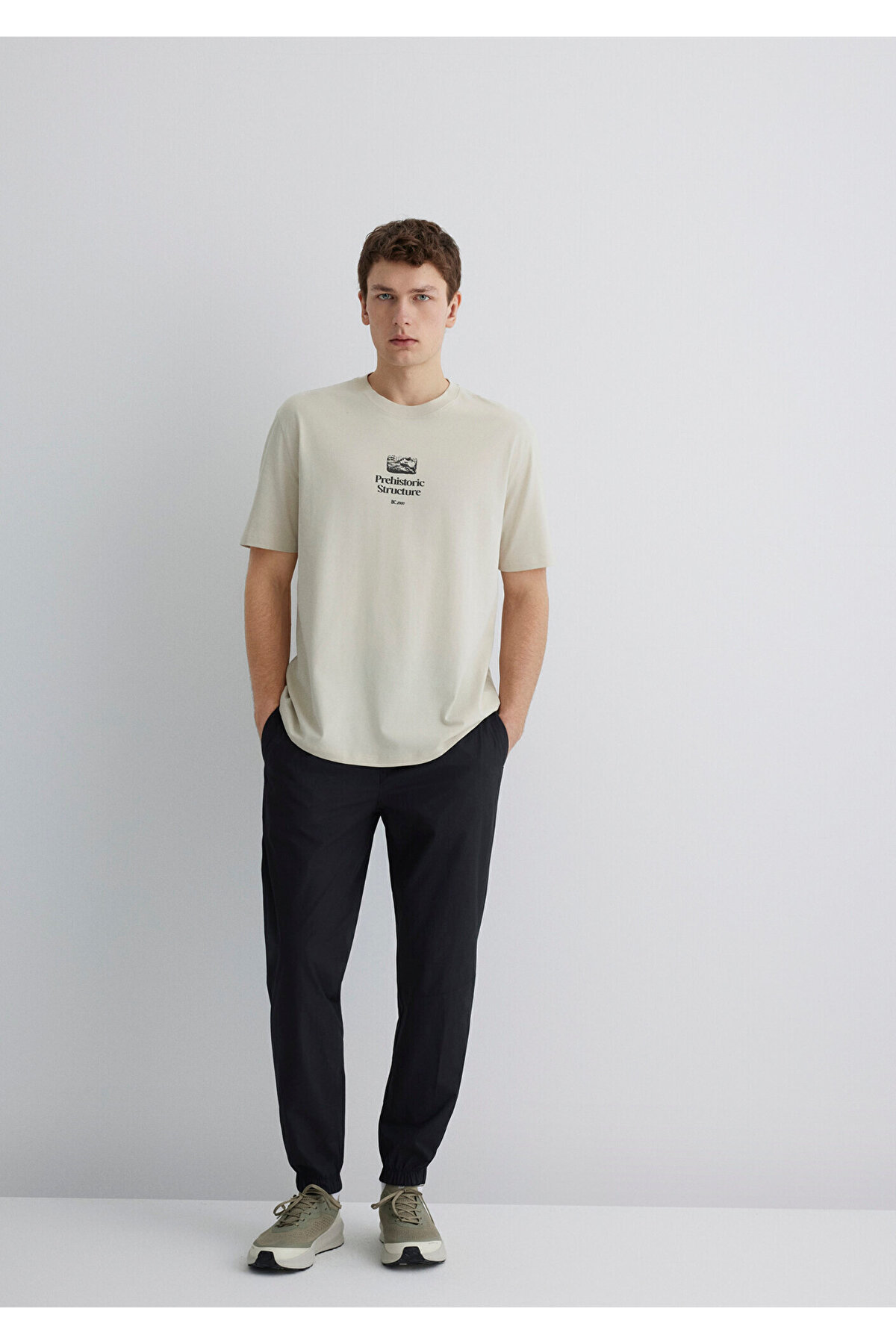 Siyah Jogger Pantolon 0010272-900