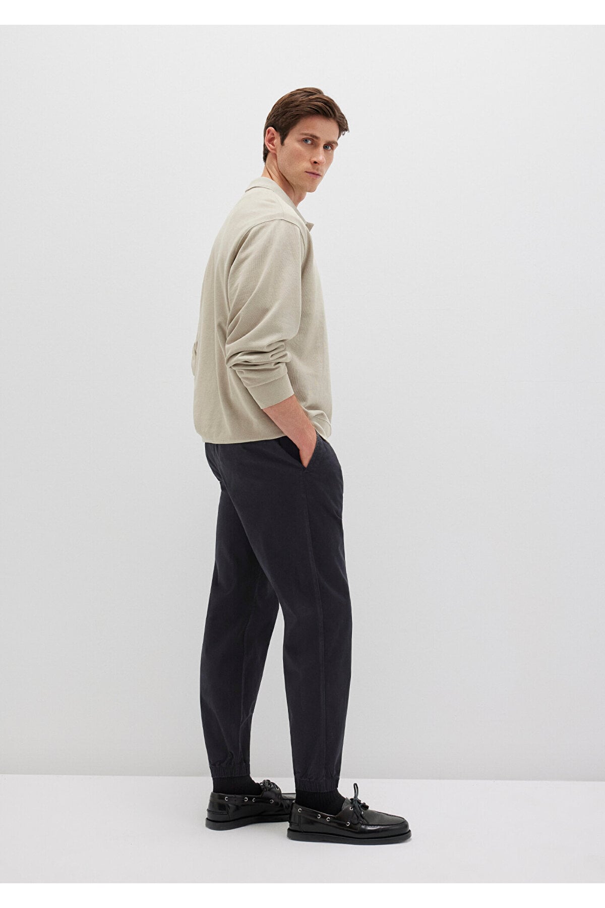 Siyah Jogger Pantolon 0010481-80022