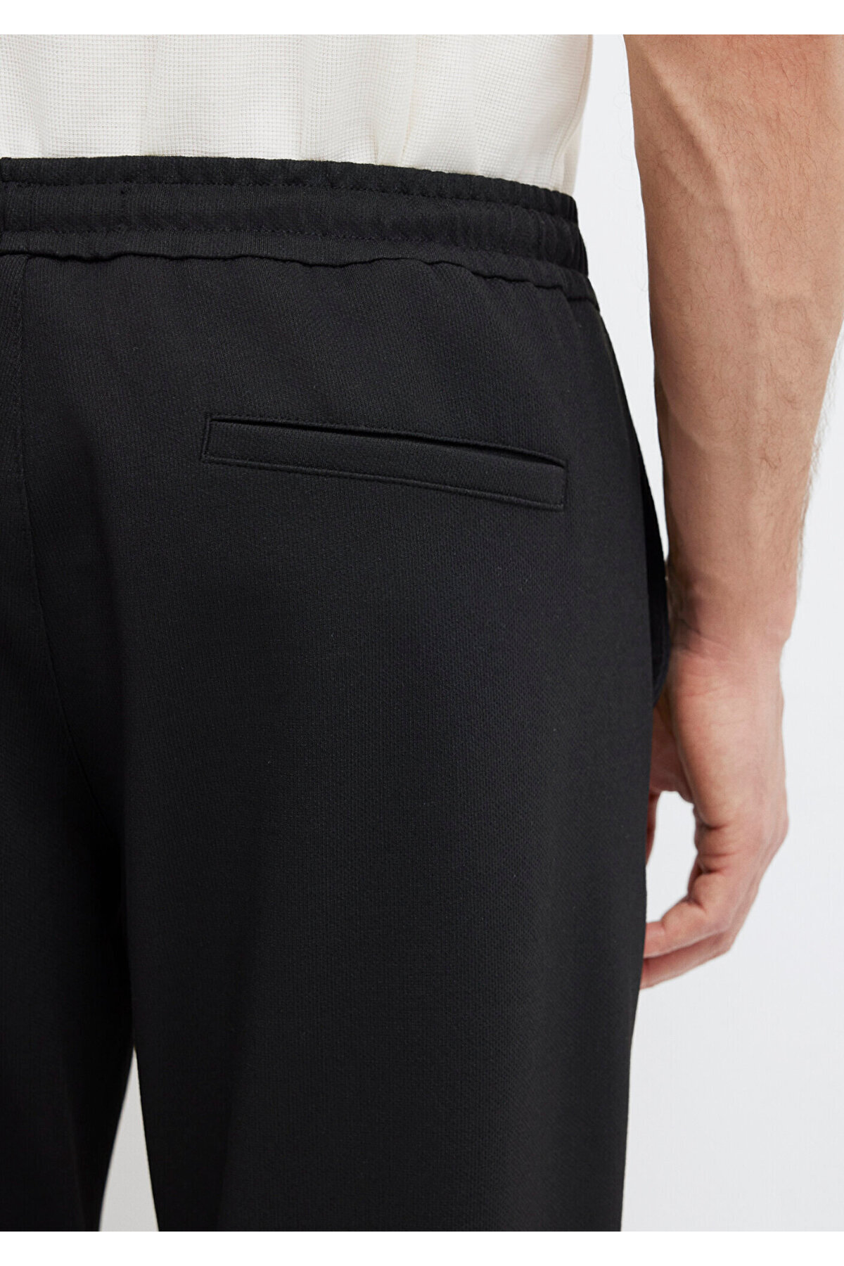 Siyah Örme Pantolon 0010460-900
