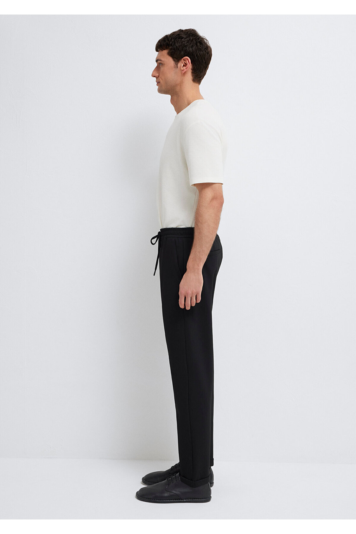 Siyah Örme Pantolon 0010460-900