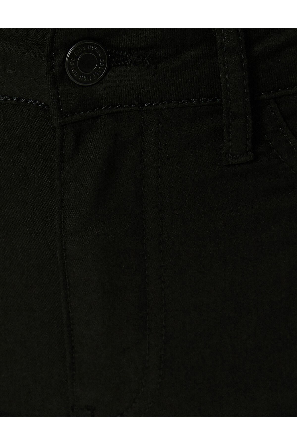Skinny Fit Kot Pantolon Esnek Yüksek Bel Dar Paça Dar Kesim Cepli - Carmen Jean