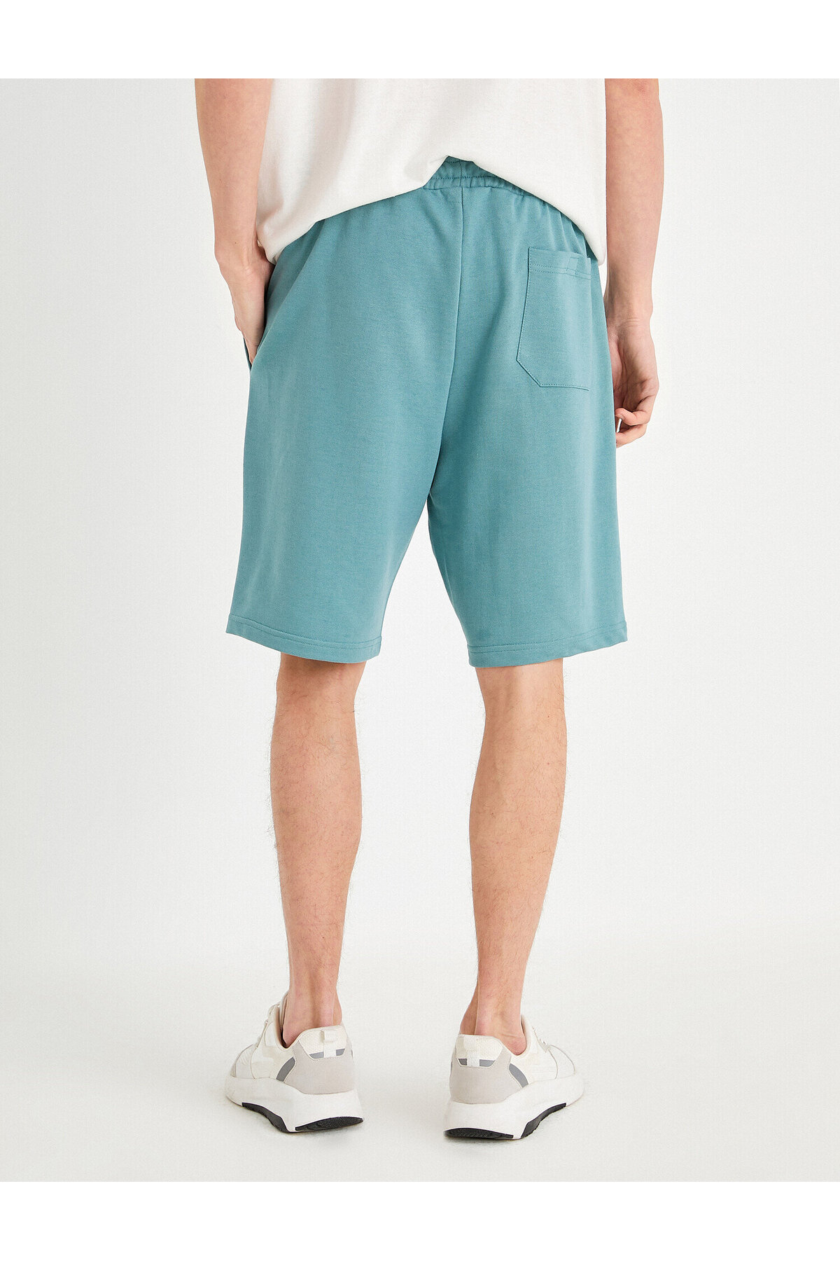 Slim Fit Baskılı Şort