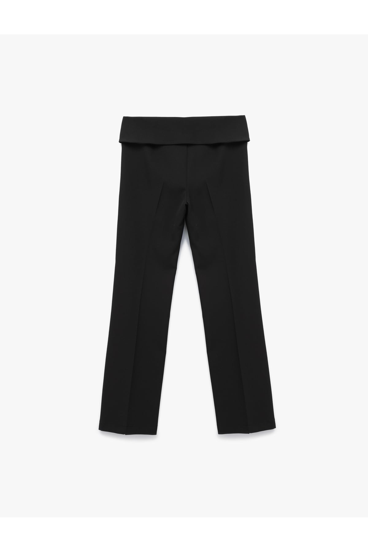Slim Fit Beli Kat Detaylı İspanyol Paça Pantolon