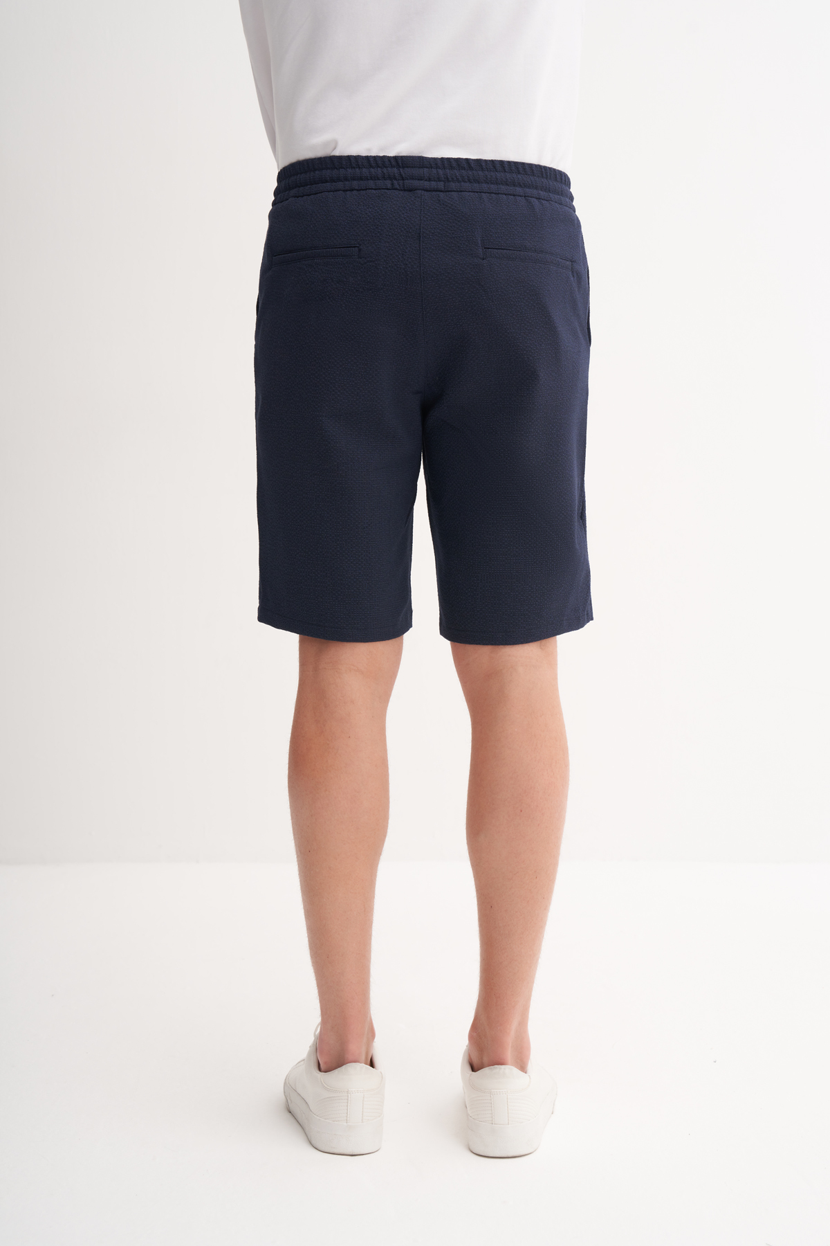 Slim Fit Bermuda Kısa Dar Paça Şort