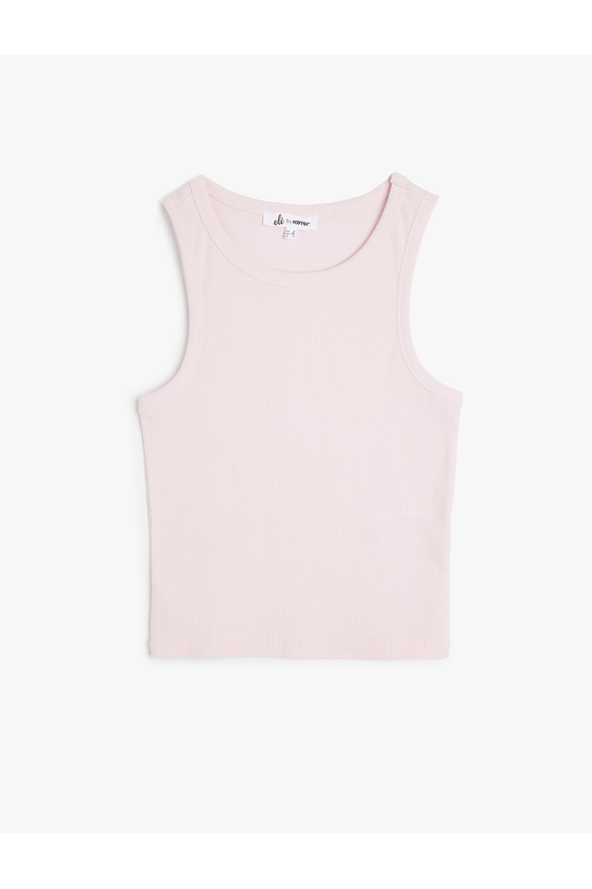 Slim Fit Bisiklet Yaka Kolsuz Atlet