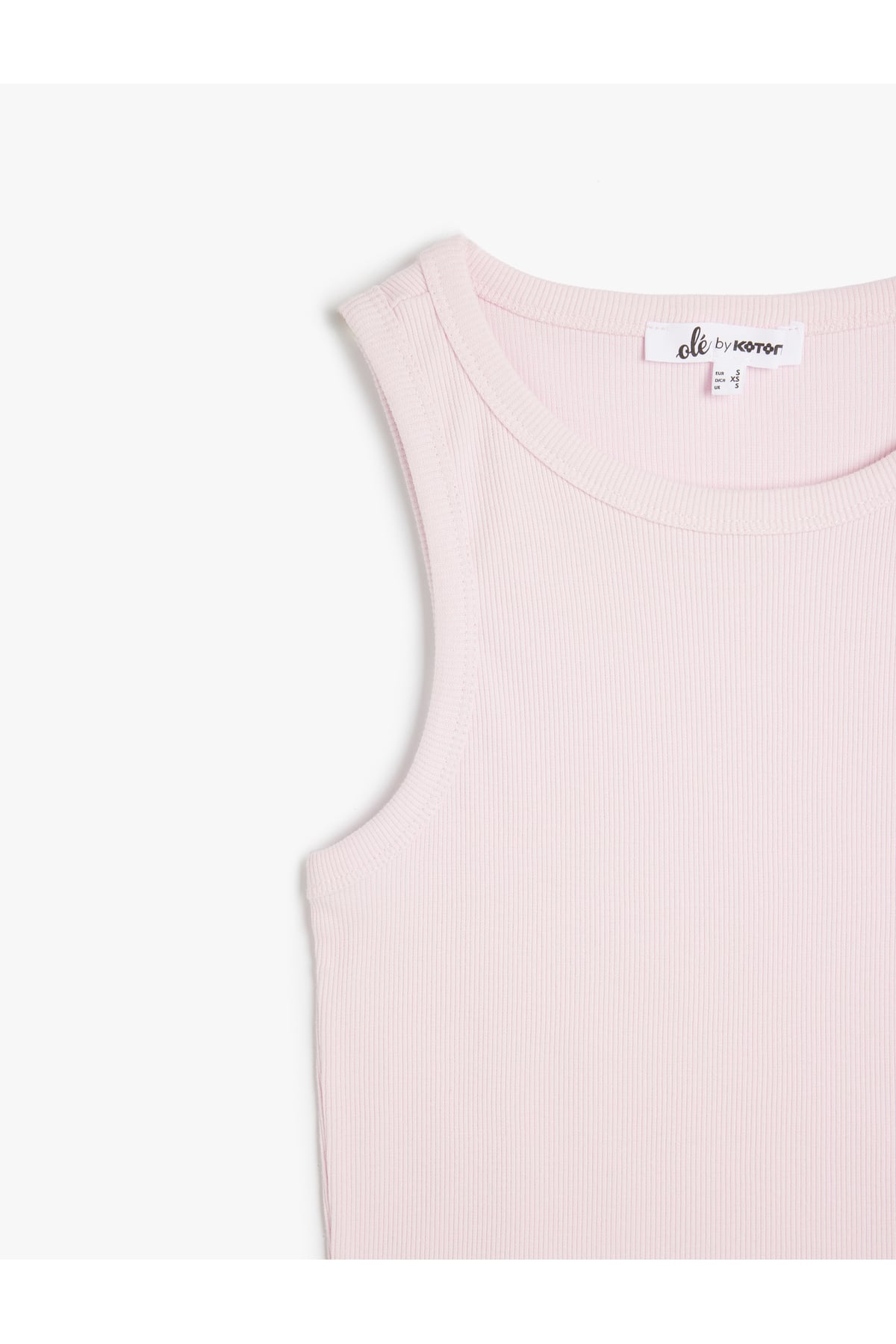 Slim Fit Bisiklet Yaka Kolsuz Atlet