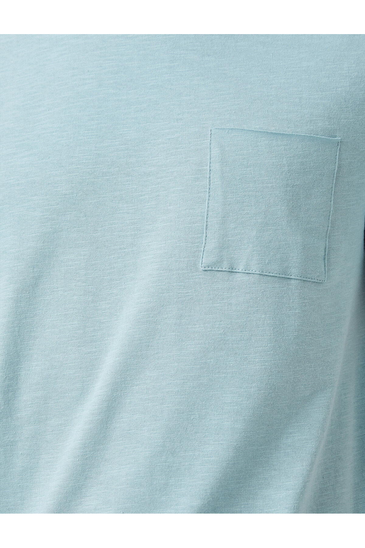 Slim Fit Cepli Basic Tişört