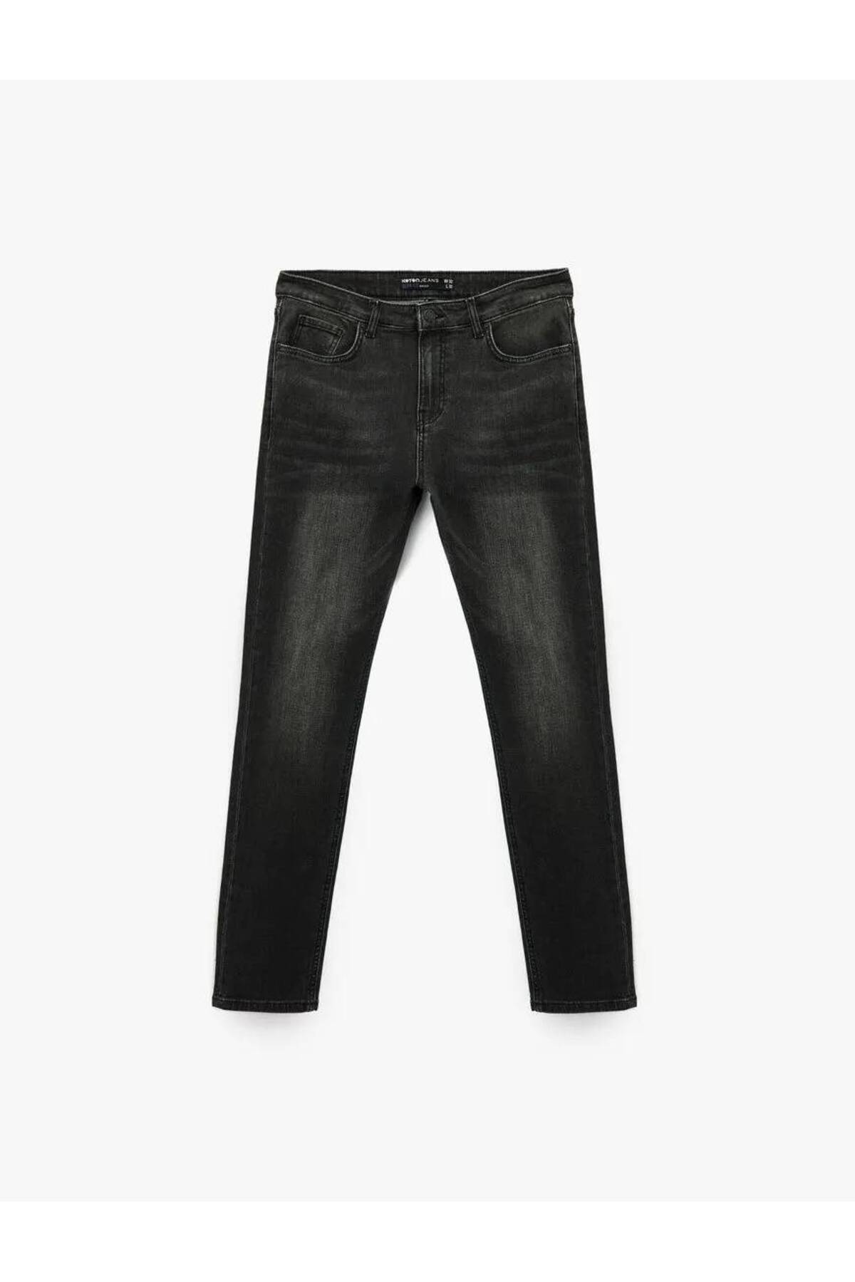Slim Fit Cepli Jean Pantolon - Slim Fit Brad Jeans
