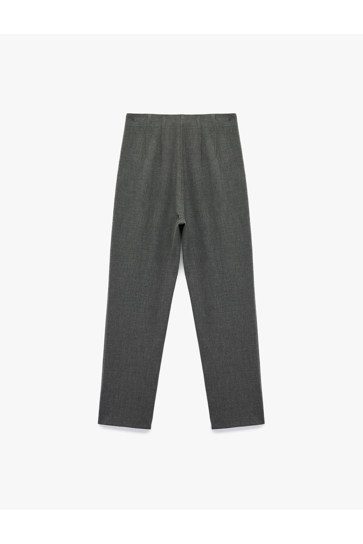 Slim Fit Fleto Cepli Cigarette Kumaş Pantolon