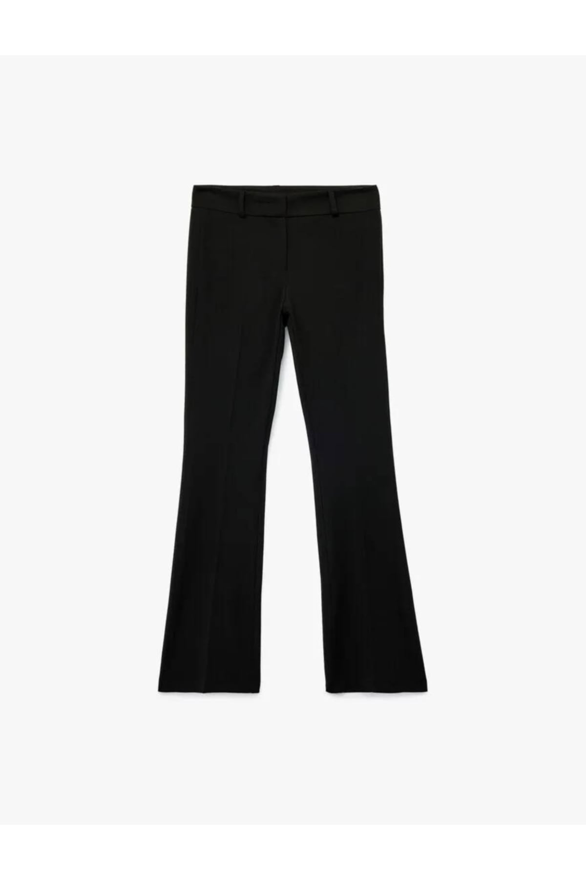 Slim Fit İspanyol Paça Kumaş Pantolon