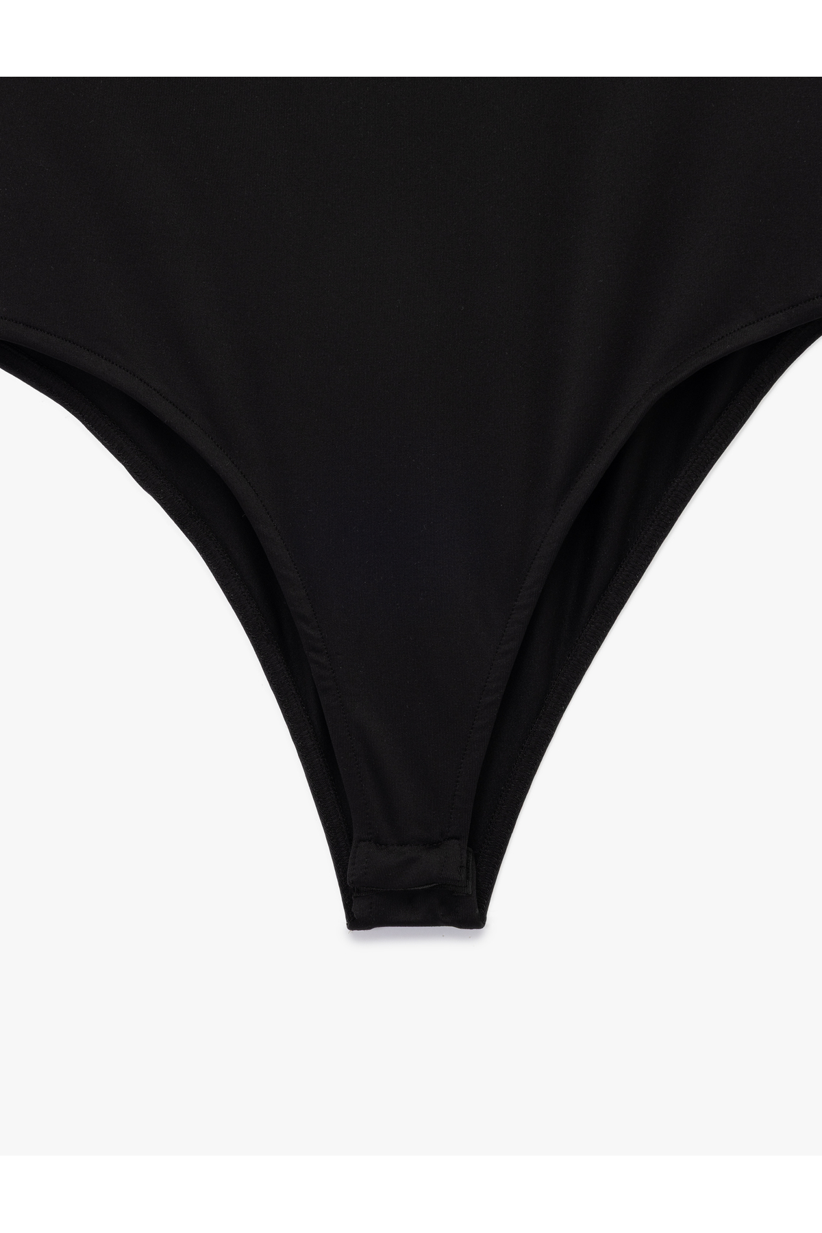 Slim Fit Kolsuz Bisiklet Yaka Bodysuit