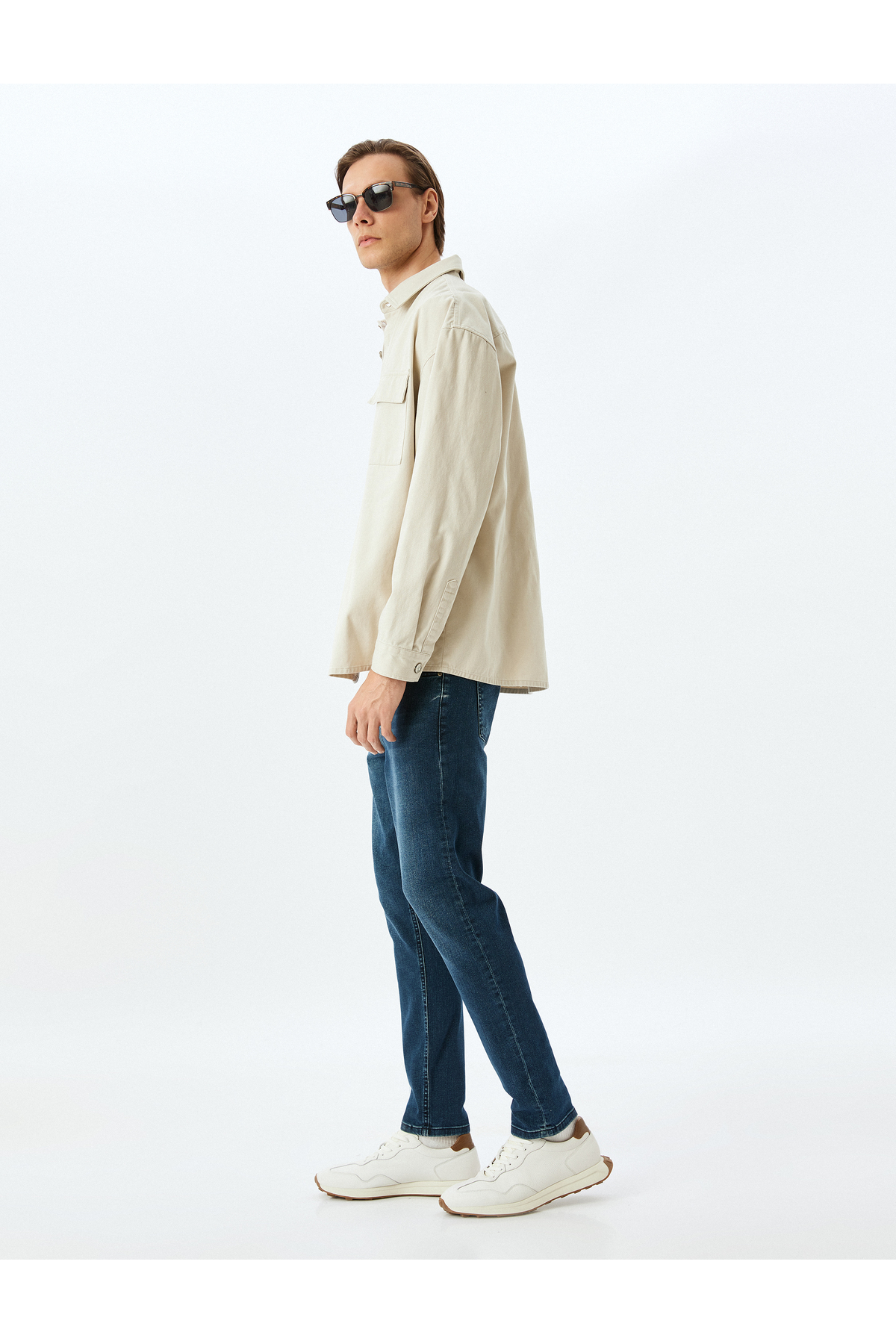 Slim Fit Kot Pantolon - Brad Jean