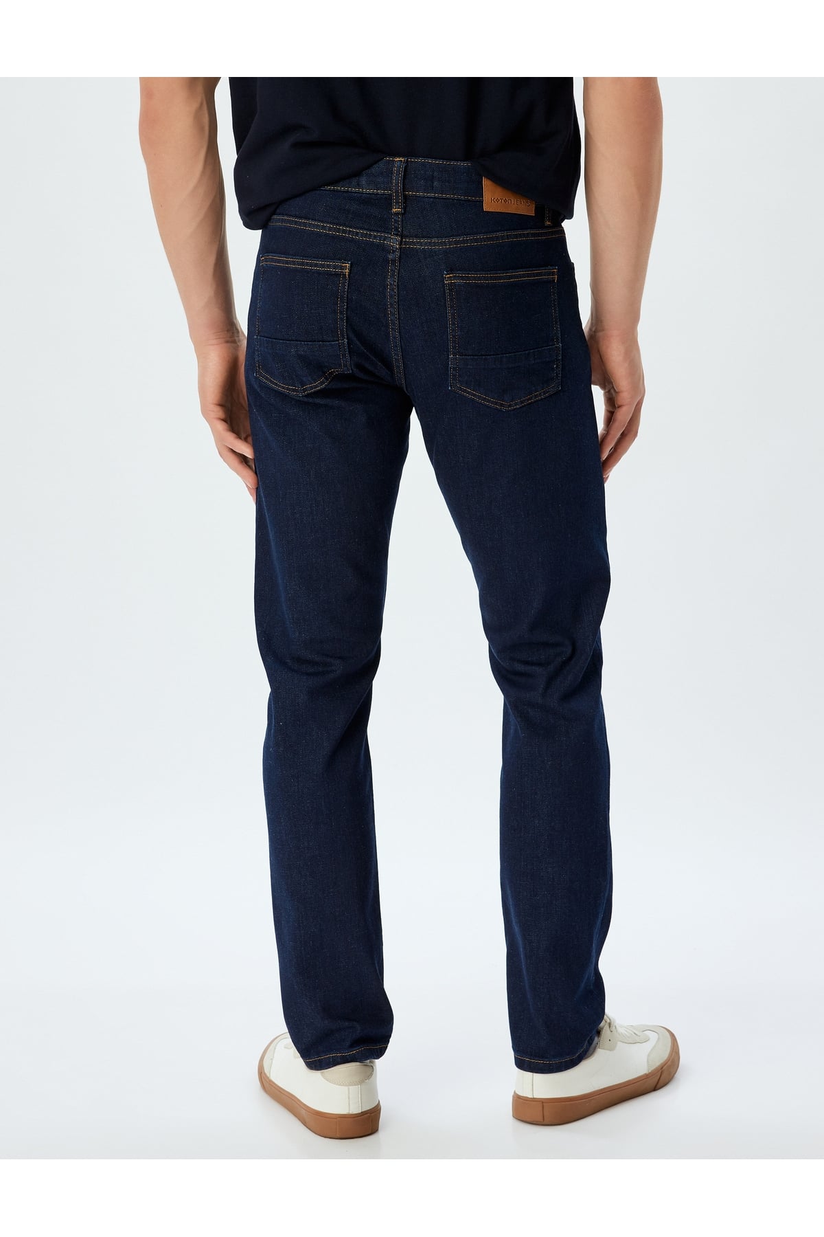 Slim Fit Kot Pantolon - Brad Jean 5wam40112ıd Koyu Indigo