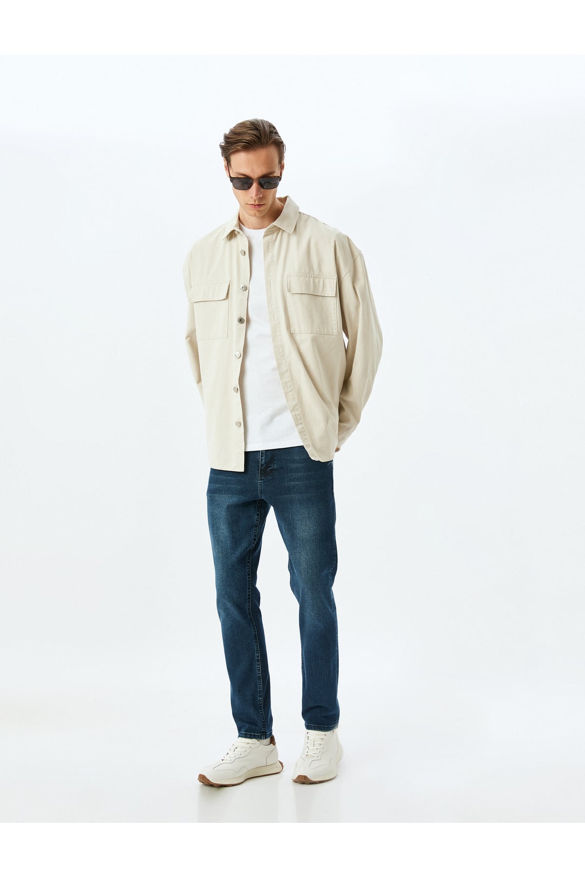 Slim Fit Kot Pantolon - Brad Jean