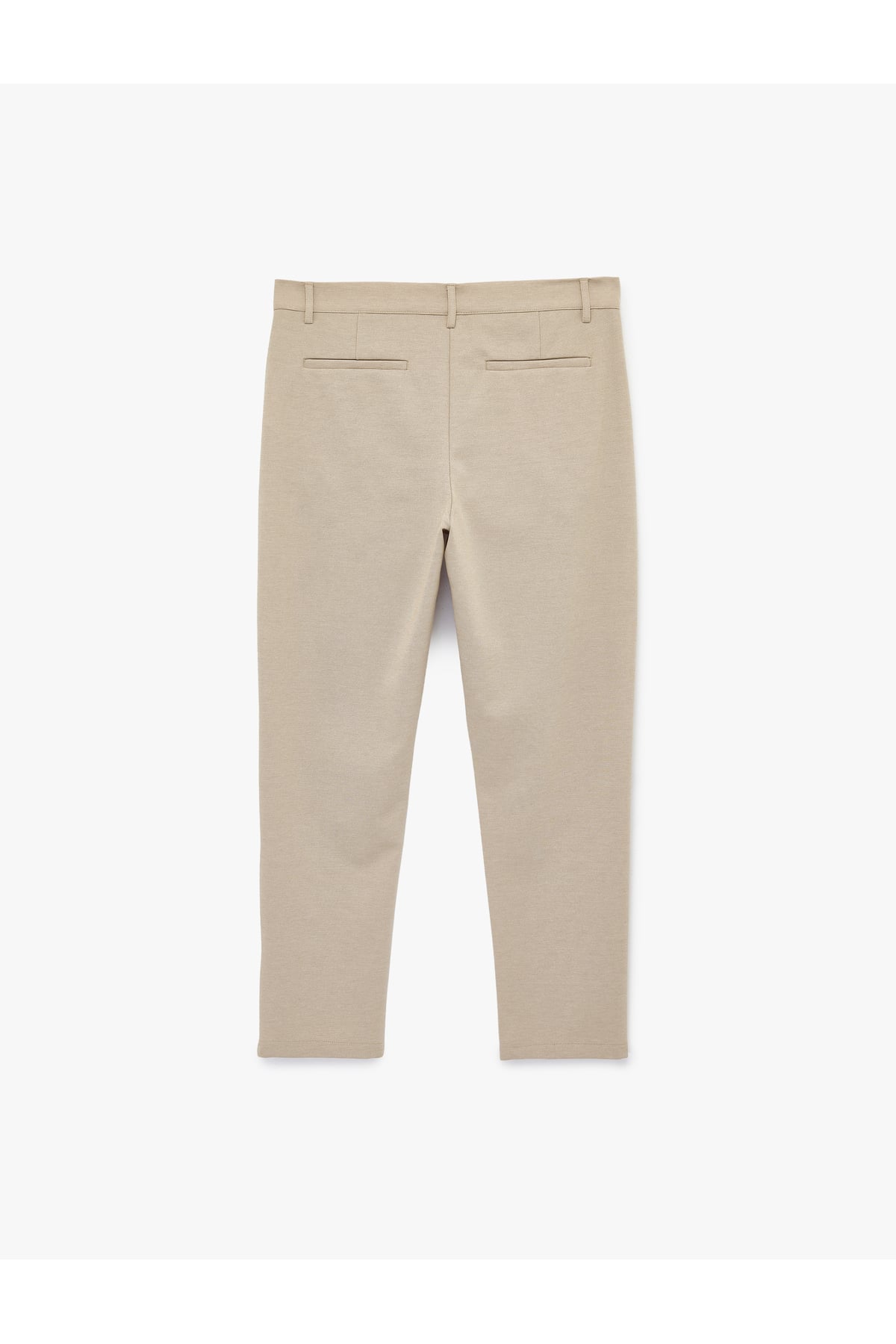 Slim Fit Normal Bel Cepli Kumaş Pantolon