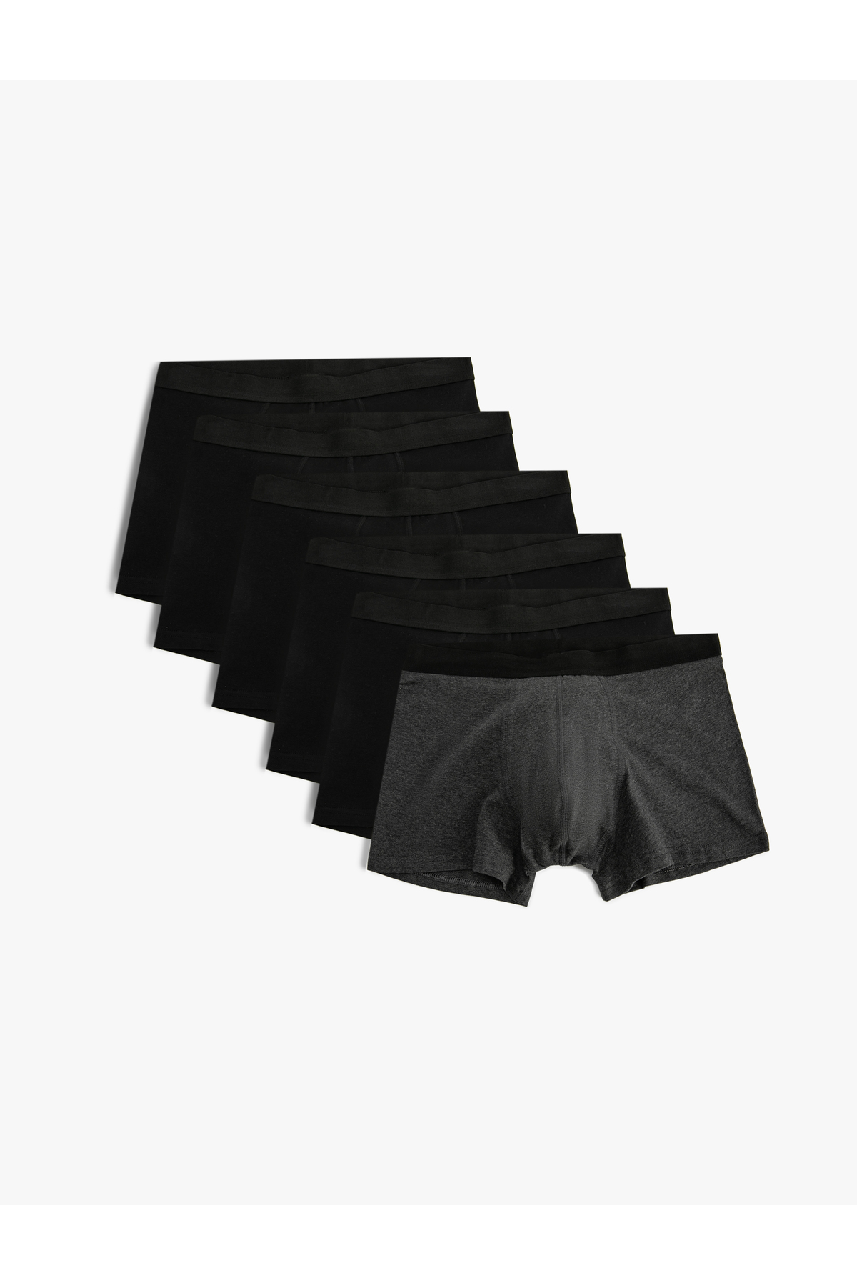 Slim Fit Pamuklu Basic Boxer Seti