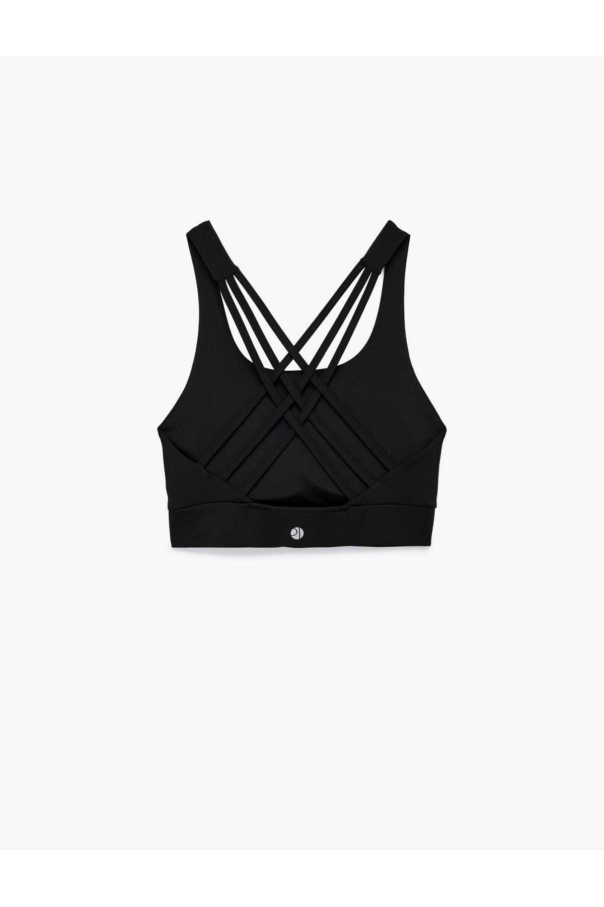 Slim Fit U Yaka Sırt Detaylı Sporcu Sütyeni
