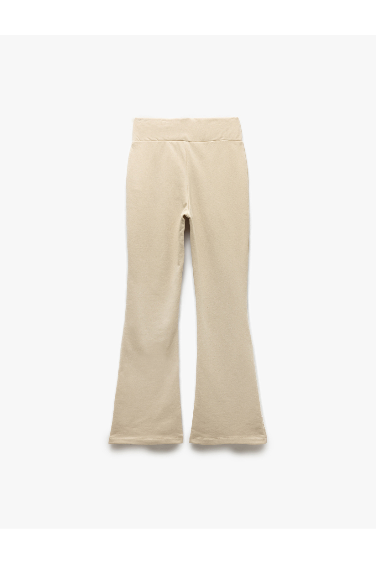 Slim Fit Üç İplik İspanyol Paça Eşofman Altı
