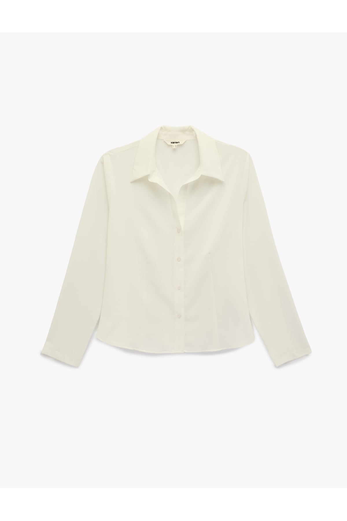 Slim Fit Uzun Kollu Düğmeli Klasik Yaka Gömlek