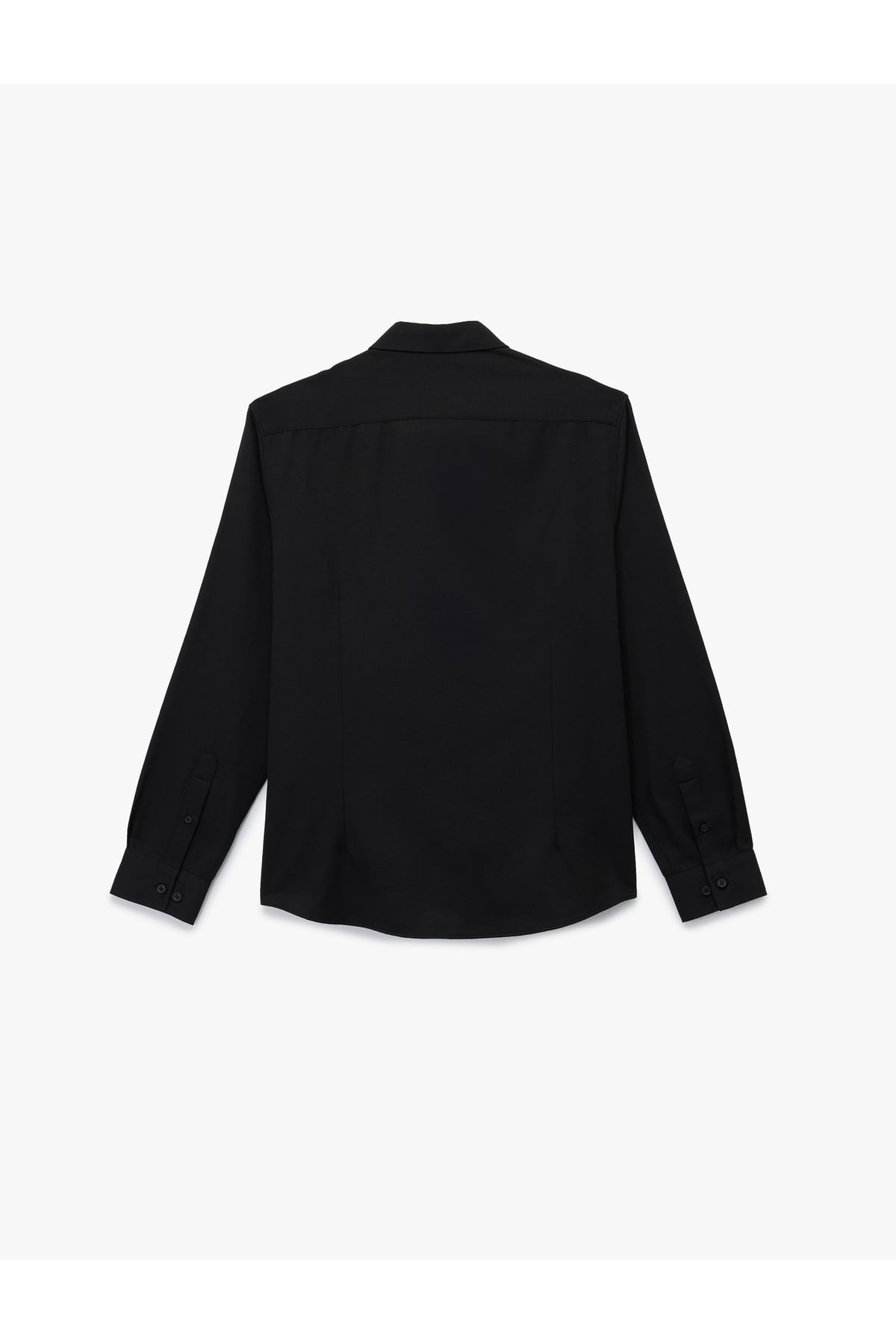 Slim Fit Uzun Kollu Düğmeli Klasik Yaka Gömlek