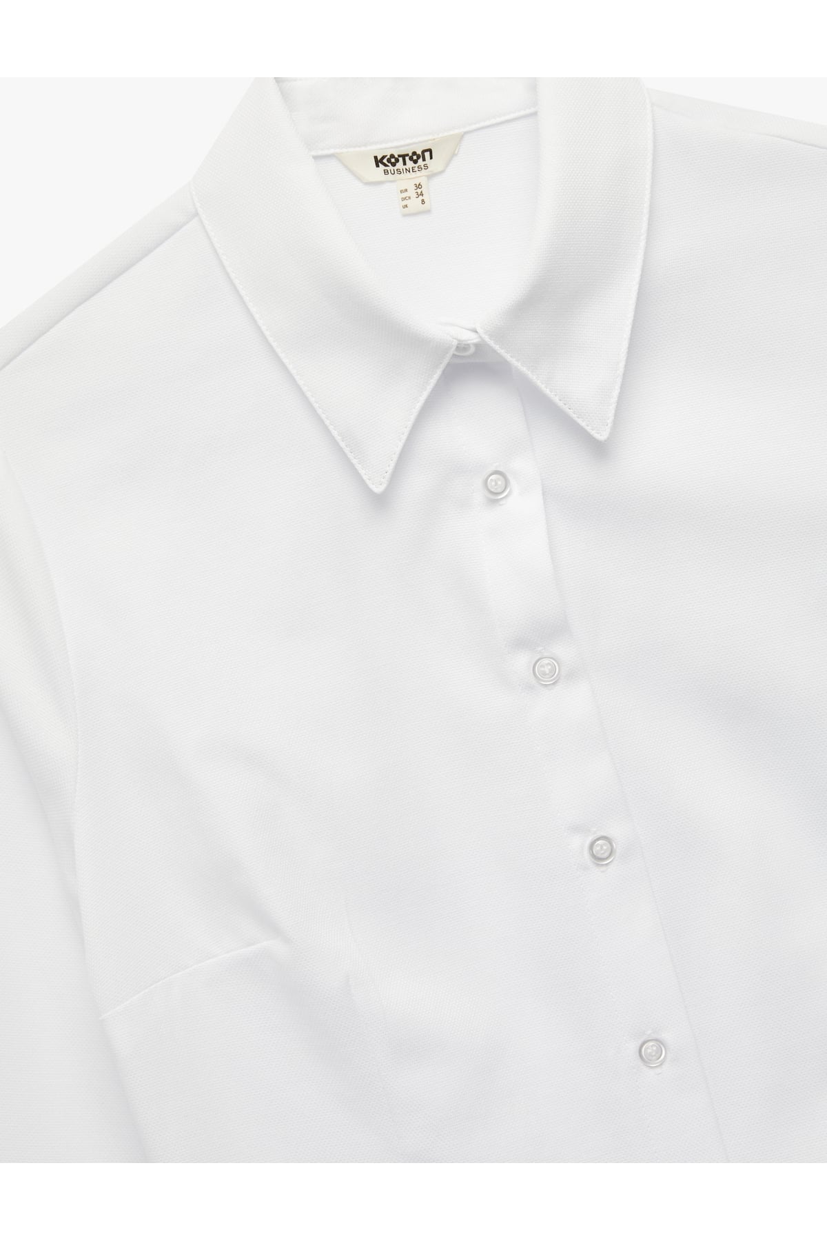 Slim Fit Uzun Kollu Klasik Yaka Poplin Gömlek