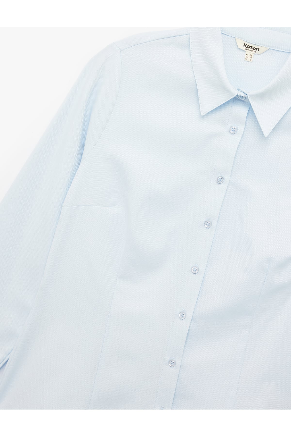 Slim Fit Uzun Kollu Klasik Yaka Poplin Gömlek