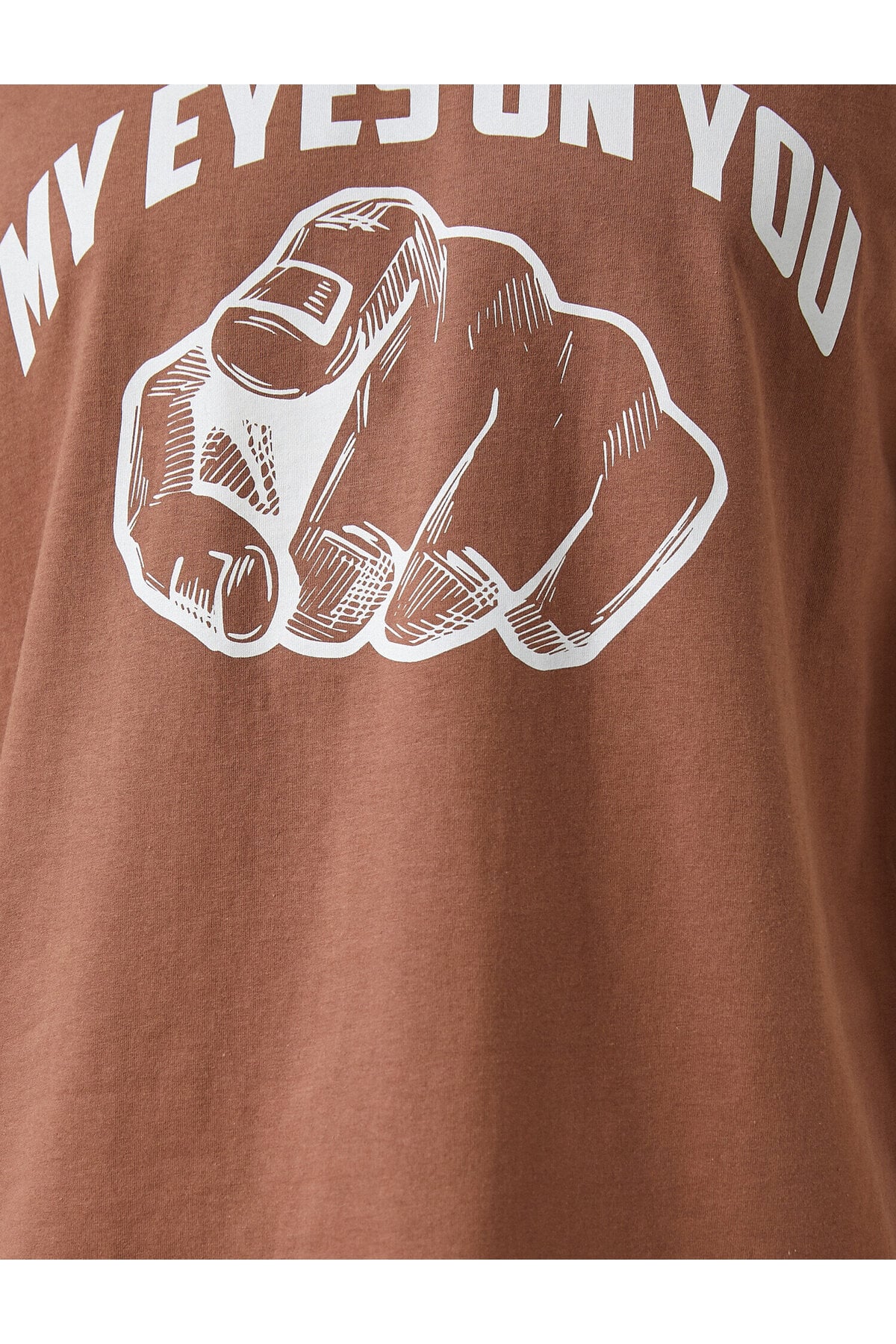 Slogan Printed T-shirt