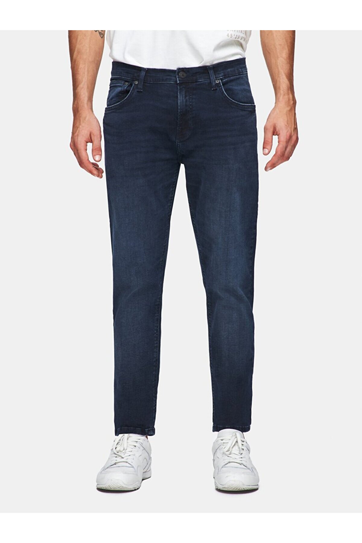 Smarty Dar Paça Orta Bel Jean Pantolon