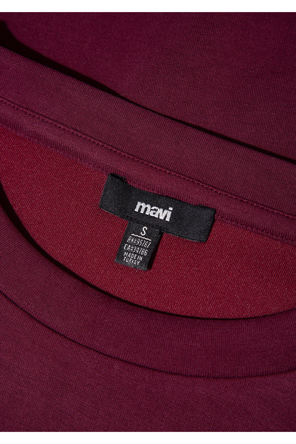 Soft-Premium Bordo (TENCEL™) Modal Karışımlı Sweatshirt 168837-70426