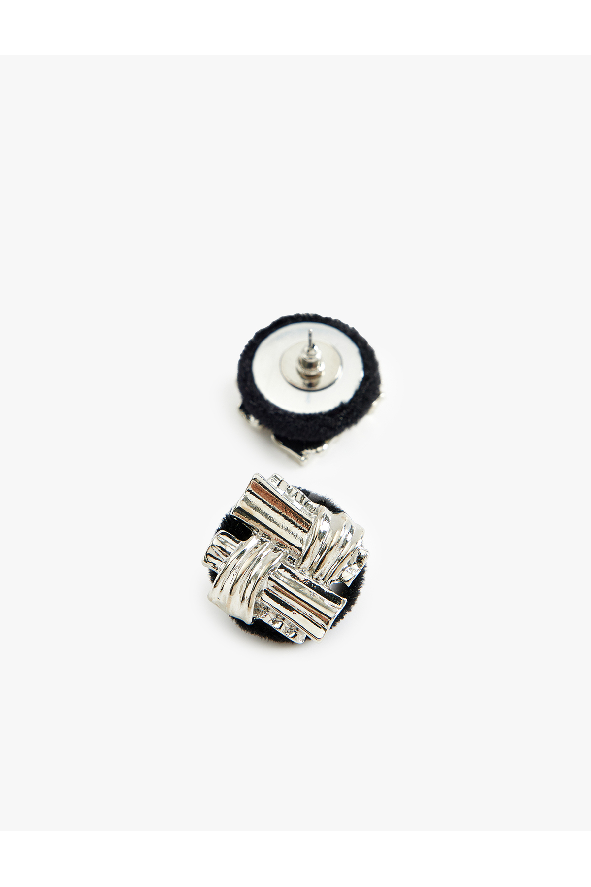 Soyut Küpe Peluş Detaylı