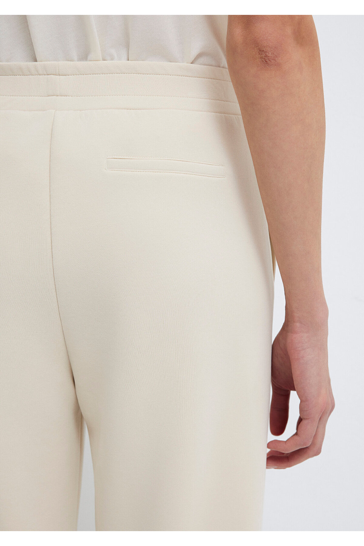 Sporty Lux Ekru (TENCEL™) Modal Karışımlı Eşofman Altı 1010634-70065