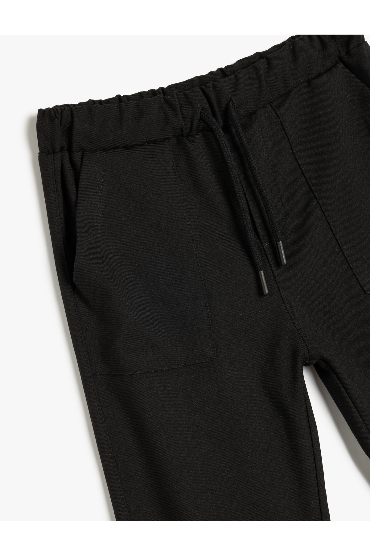 Standart Bel Cepli Düğme Detaylı Basic Jogger Pantolon