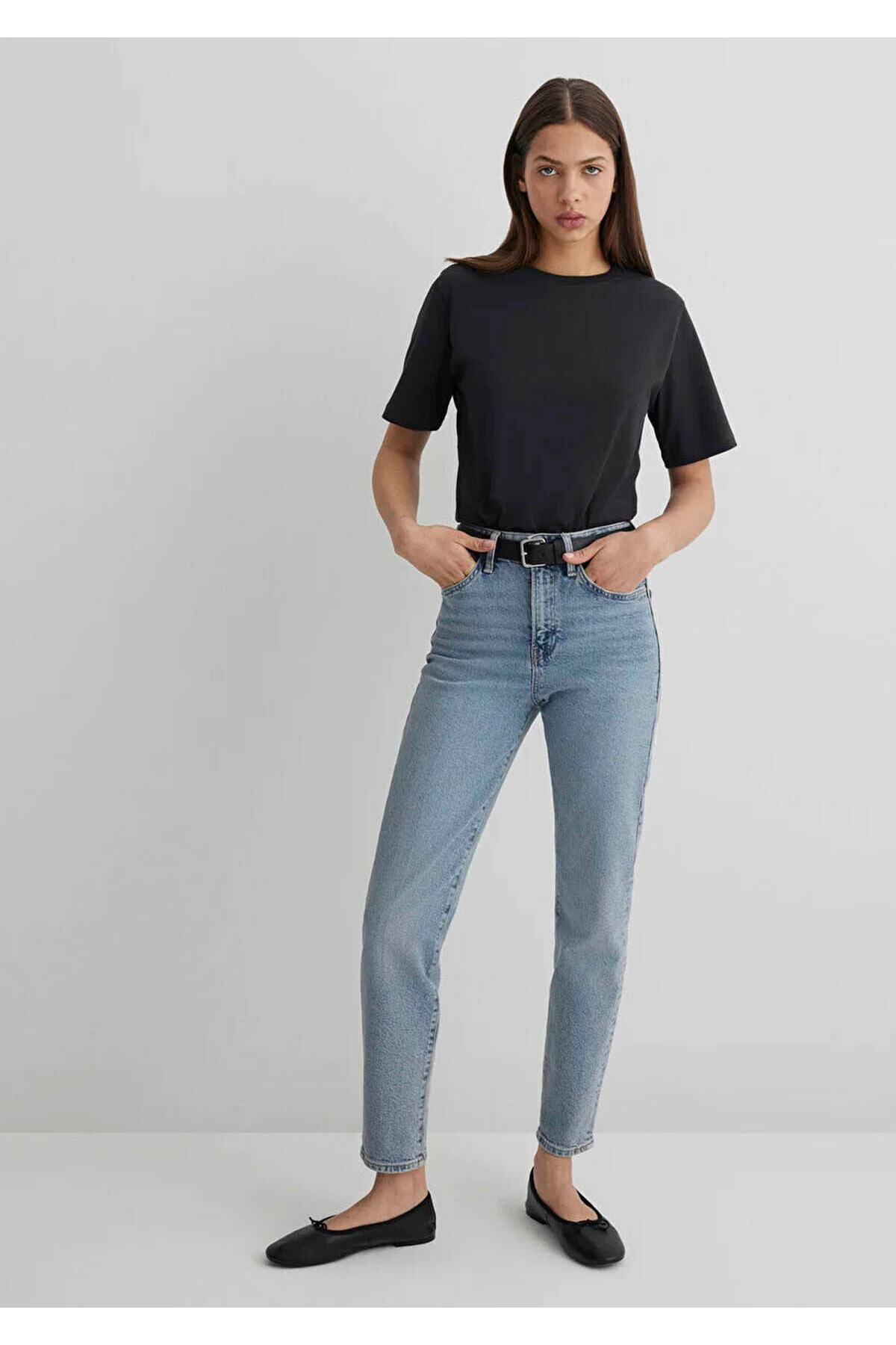 Star Indigo Ripped Gold Icon Kadın Jean Pantolon (101077-30503)