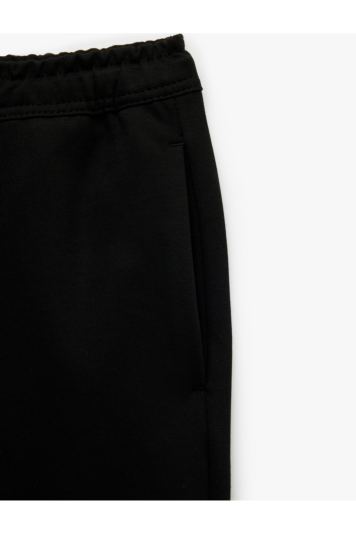 Straight Fit Cep Detaylı Rahat Kesim Beli Bağcıklı Pantolon