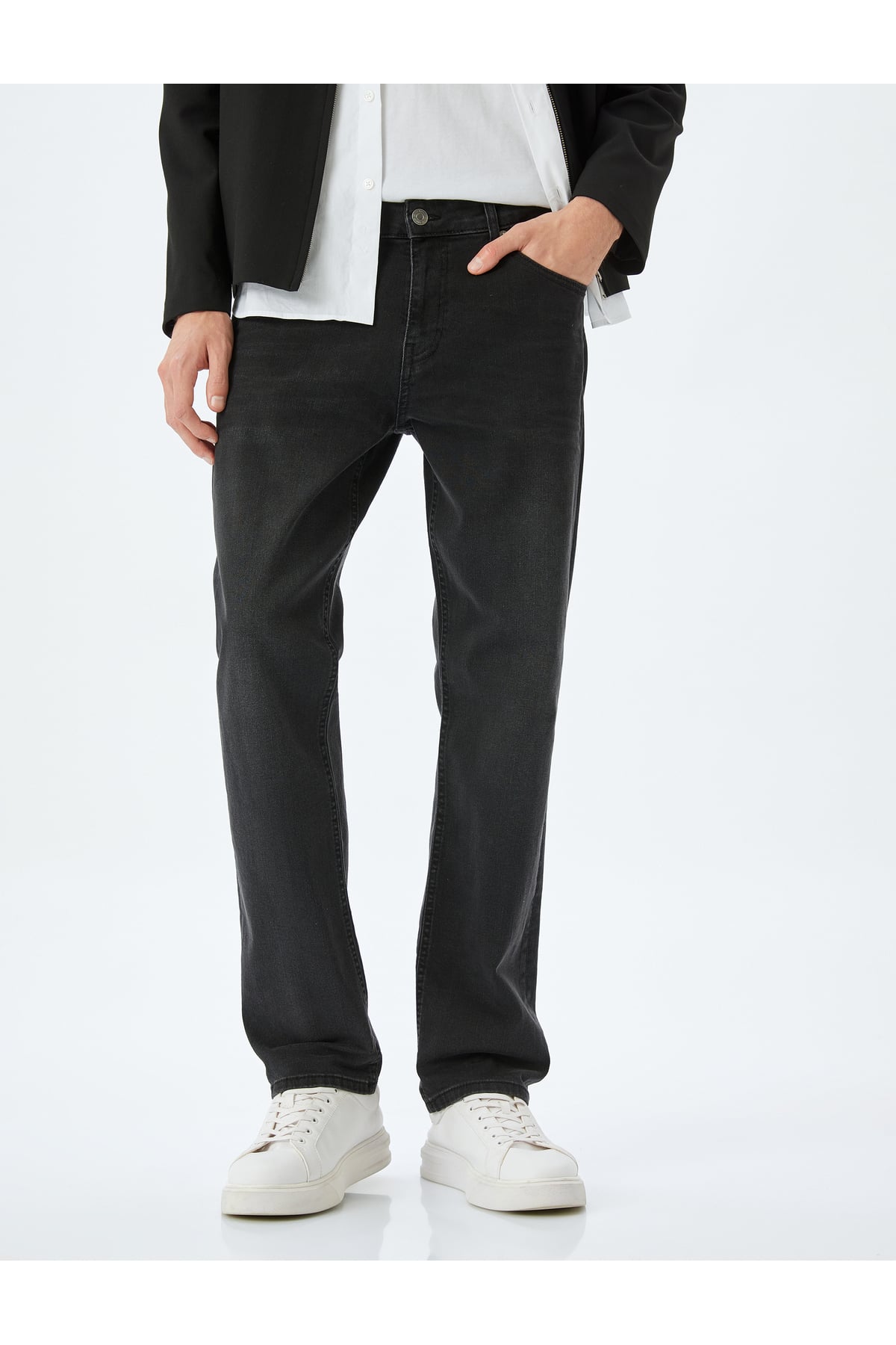 Straight Fit Kot Pantolon - Mark Jean