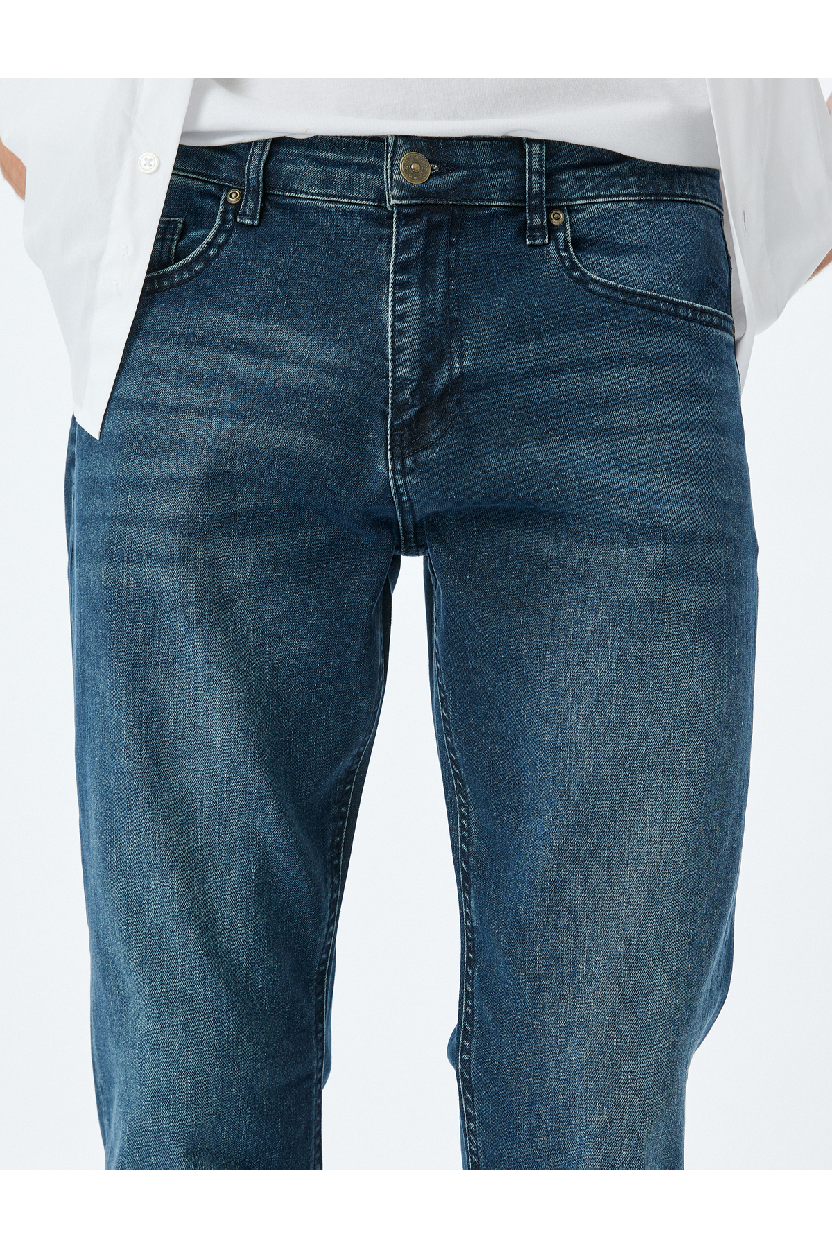 Straight Fit Kot Pantolon - Mark Jean